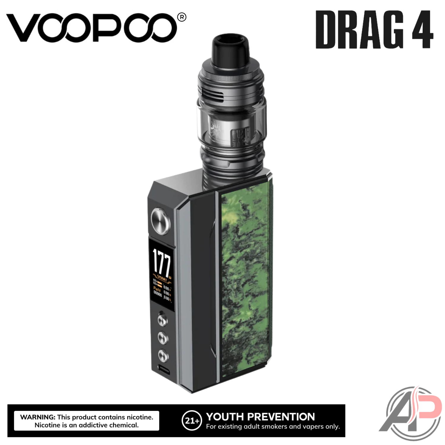 Voopoo Drag 4 177W Vape Mod Starter Kit Apvs Voopoo Drag 4 177W Vape Mod Starter Kit Apvs