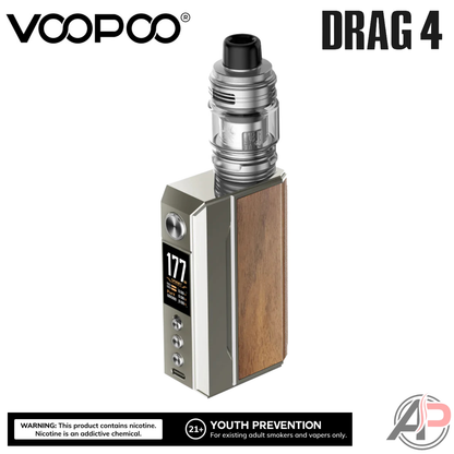 Voopoo Drag 4 177W Box Mod Starter Kit Device