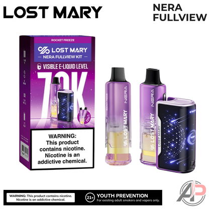 Lost Mary Nera Fullview 70k Puffs Disposable Vape Device Kit