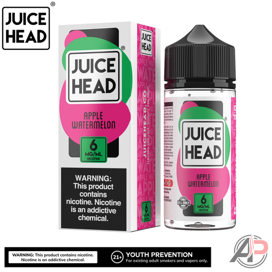 Juice Head Apple Watermelon E-Liquid 100mL