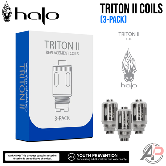 Halo Triton II Replacement Coils 3 Pack