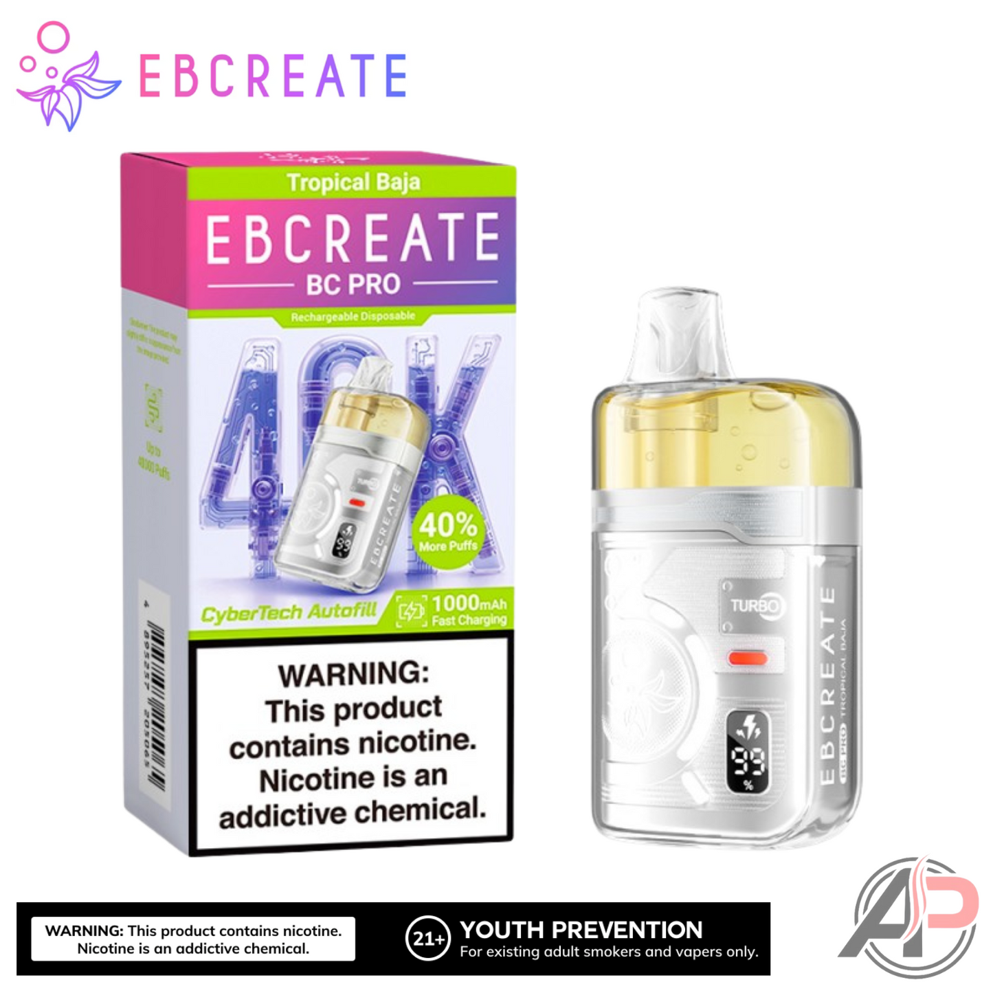 Ebcreate BC Pro 40000 Puffs Disposable Vape Device