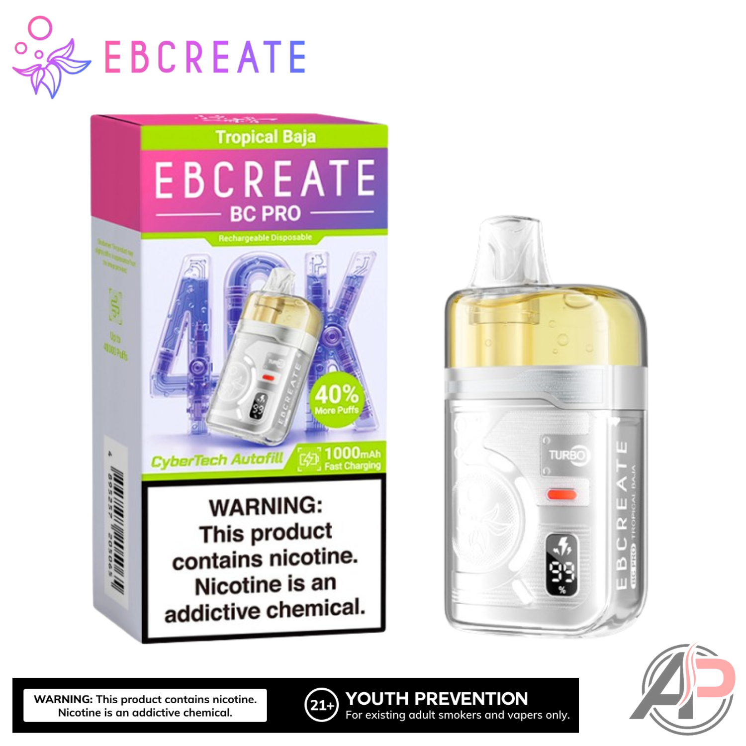 Ebcreate BC Pro 40000 Puffs Disposable Vape Device