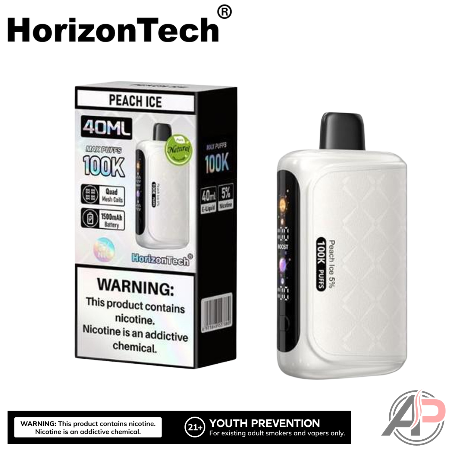 HorizonTech Max 100k Puffs Disposable Vape Device