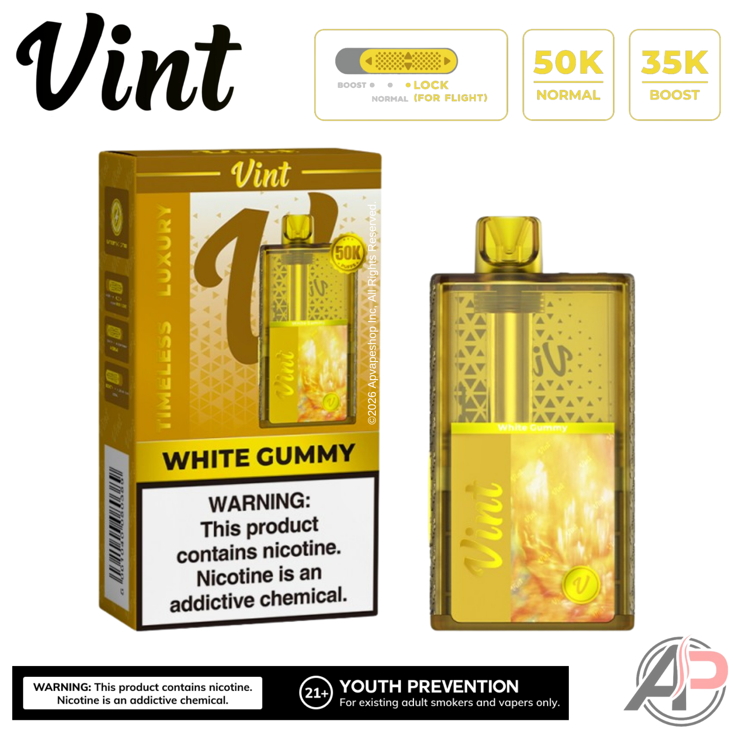 Vint 50000 Puffs Disposable Vape Device Apvs Vint 50000 Puffs Disposable Vape Device Apvs
