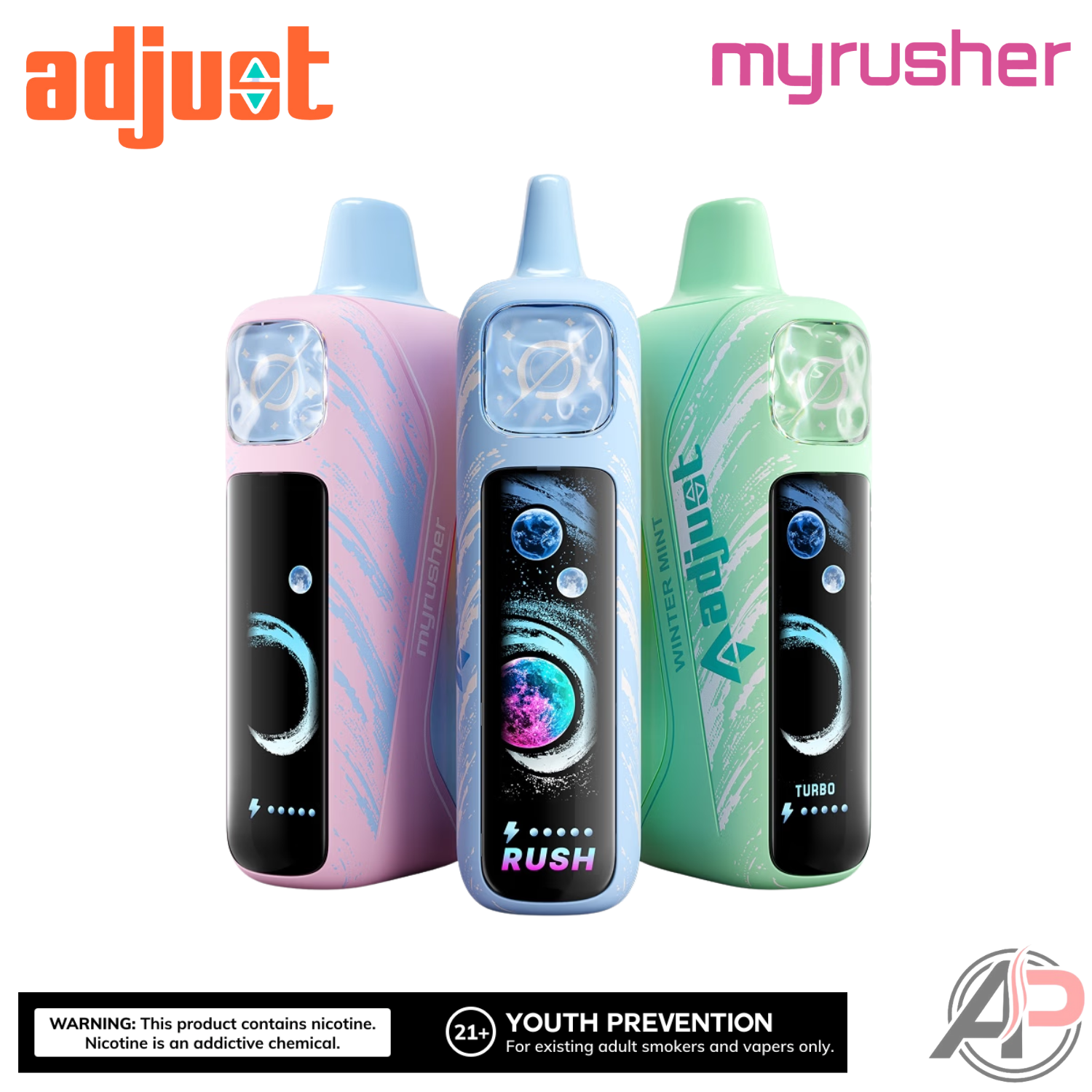Adjust MyRusher 40k Puffs Disposable Vape Device