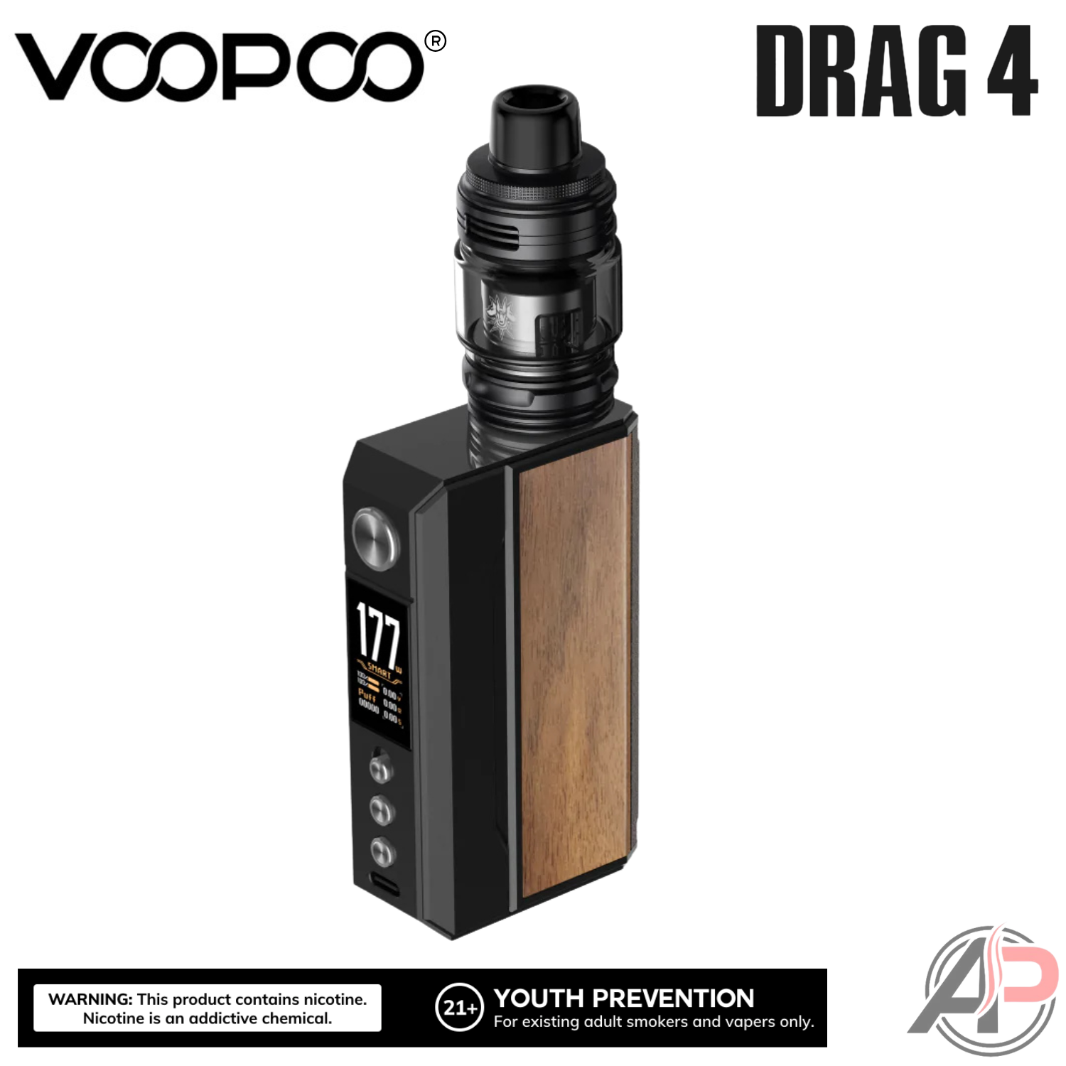 Voopoo Drag 4 177W Vape Mod Starter Kit Apvs Voopoo Drag 4 177W Vape Mod Starter Kit Apvs