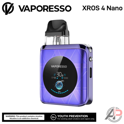 Vaporesso Xros 4 Nano Pod System Starter kit Device