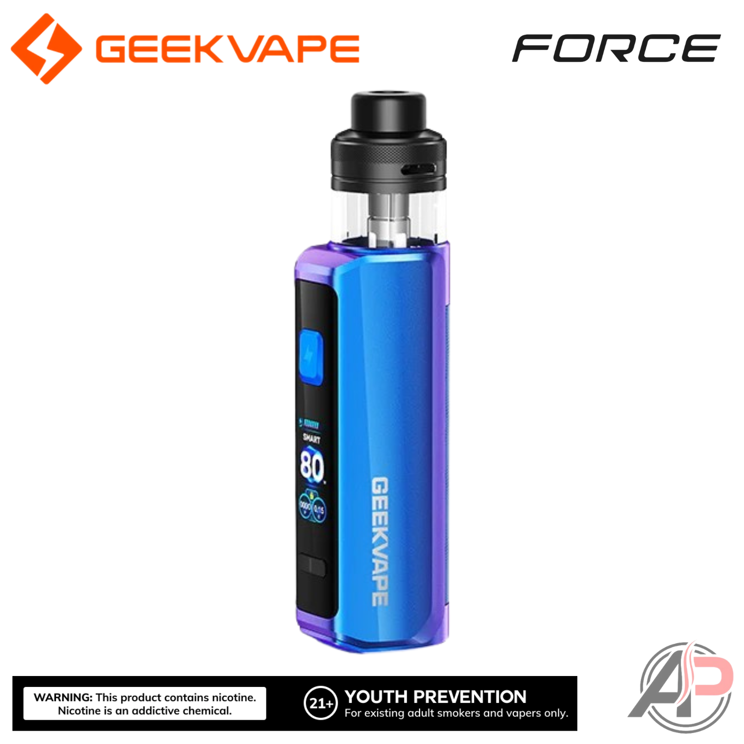 Geek Vape Aegis Force 80w Pod Mod Stater Kit Device Apvs Geek Vape Aegis Force 80w Pod Mod Stater Kit Device Apvs