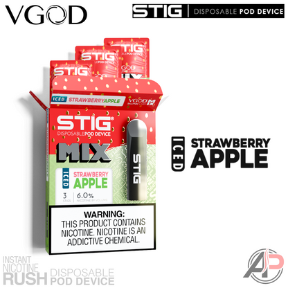 Vgod Stig Disposable Vape Device 3 Pack