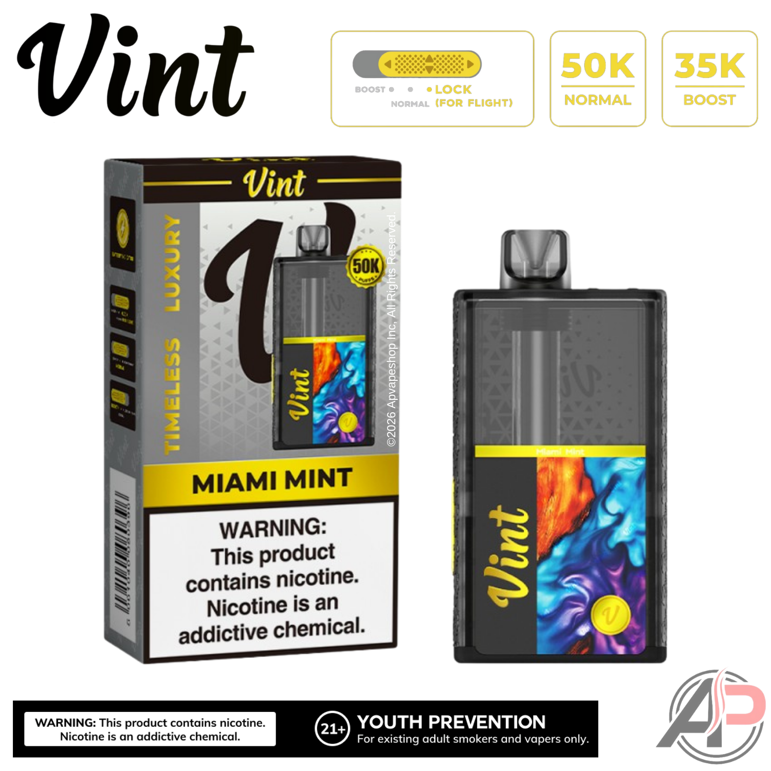 Vint 50000 Puffs Disposable Vape Device
