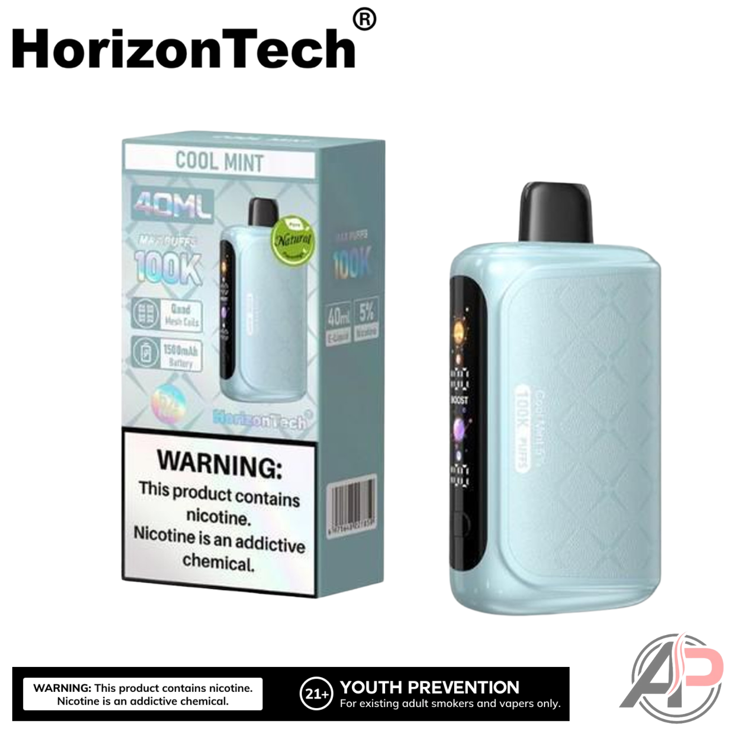 HorizonTech Max 100k Puffs Disposable Vape Device