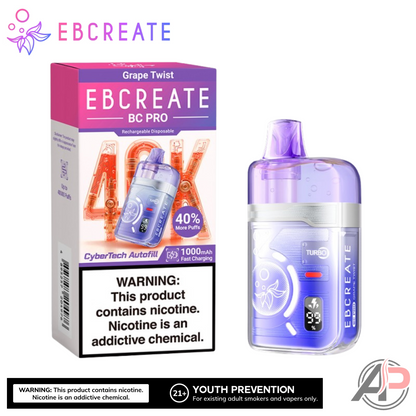 Ebcreate BC Pro 40000 Puffs Disposable Vape Device