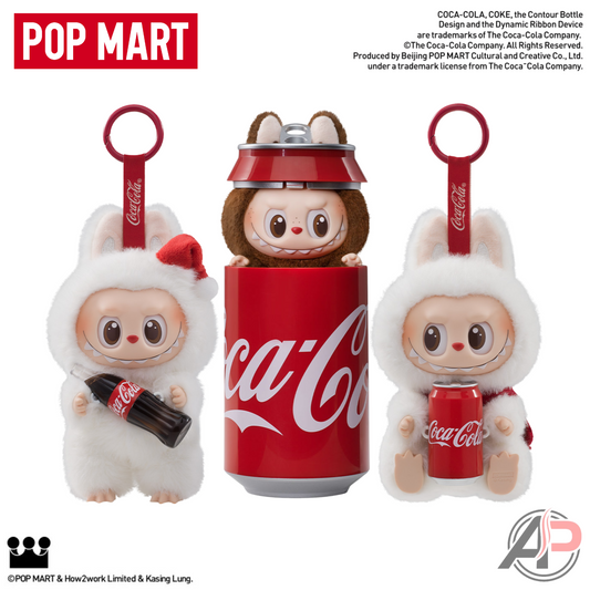 Pop Mart Labubu The Monsters Coca-Cola Series Vinyl Plush Pendant Blind Box
