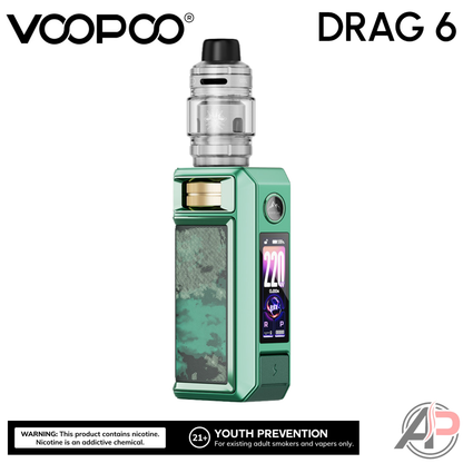 Voopoo Drag 6 220w Box Mod Starter Kit Device