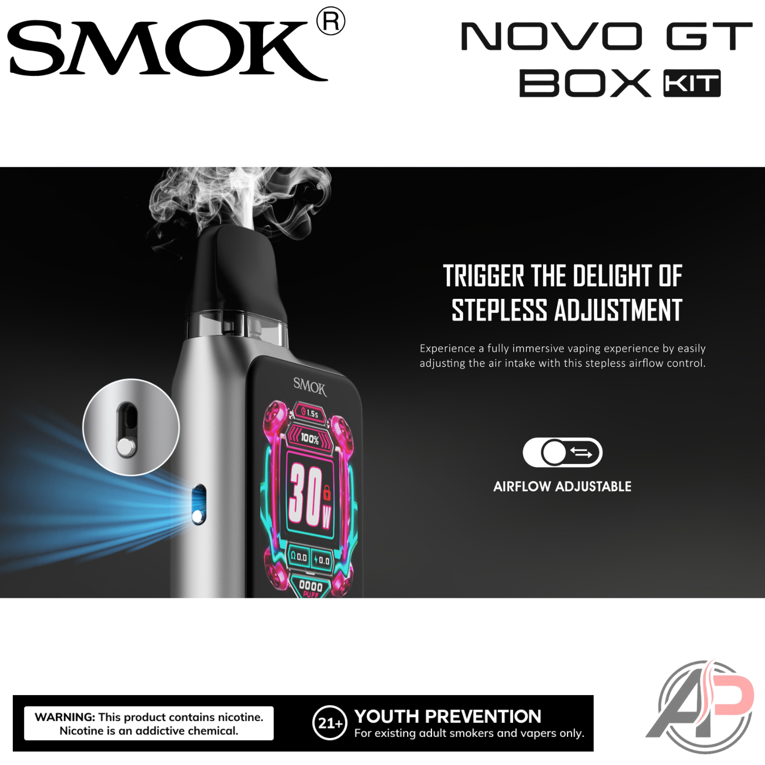 Smok Novo GT Box 30w Pod System Starter Kit device