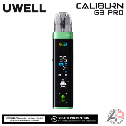 Uwell Caliburn G3 Pro Pod System Starter Kit Device