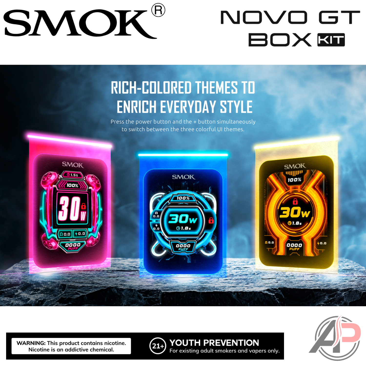 Smok Novo GT Box 30w Pod System Starter Kit device
