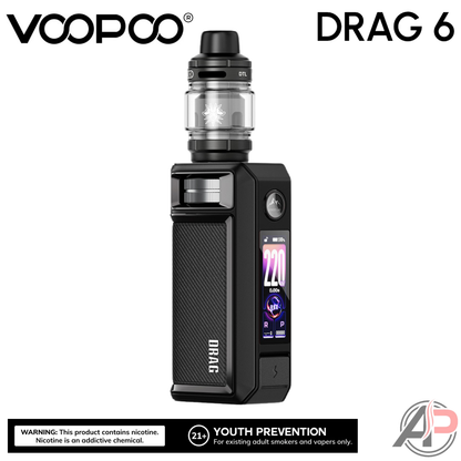 Voopoo Drag 6 220w Box Mod Starter Kit Device