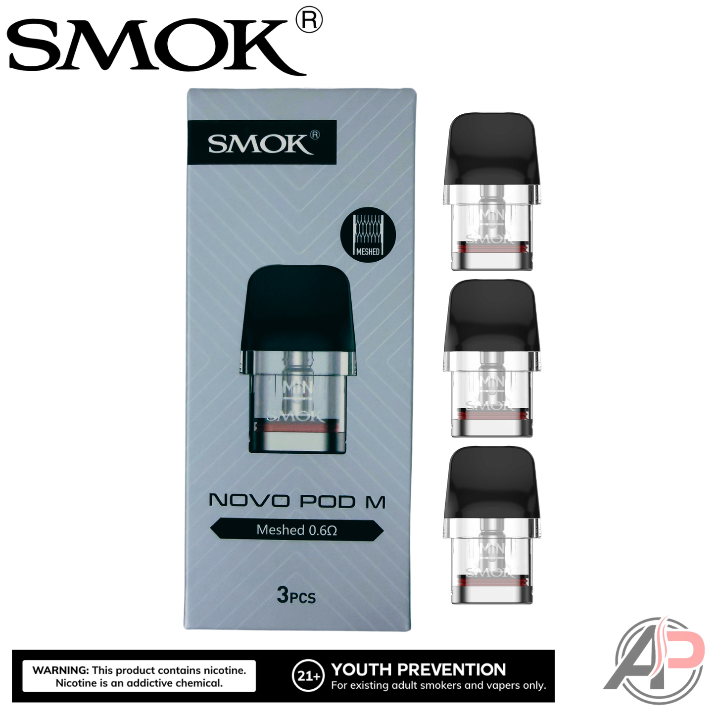 Smok Novo M Replacement Pods 3 Pack