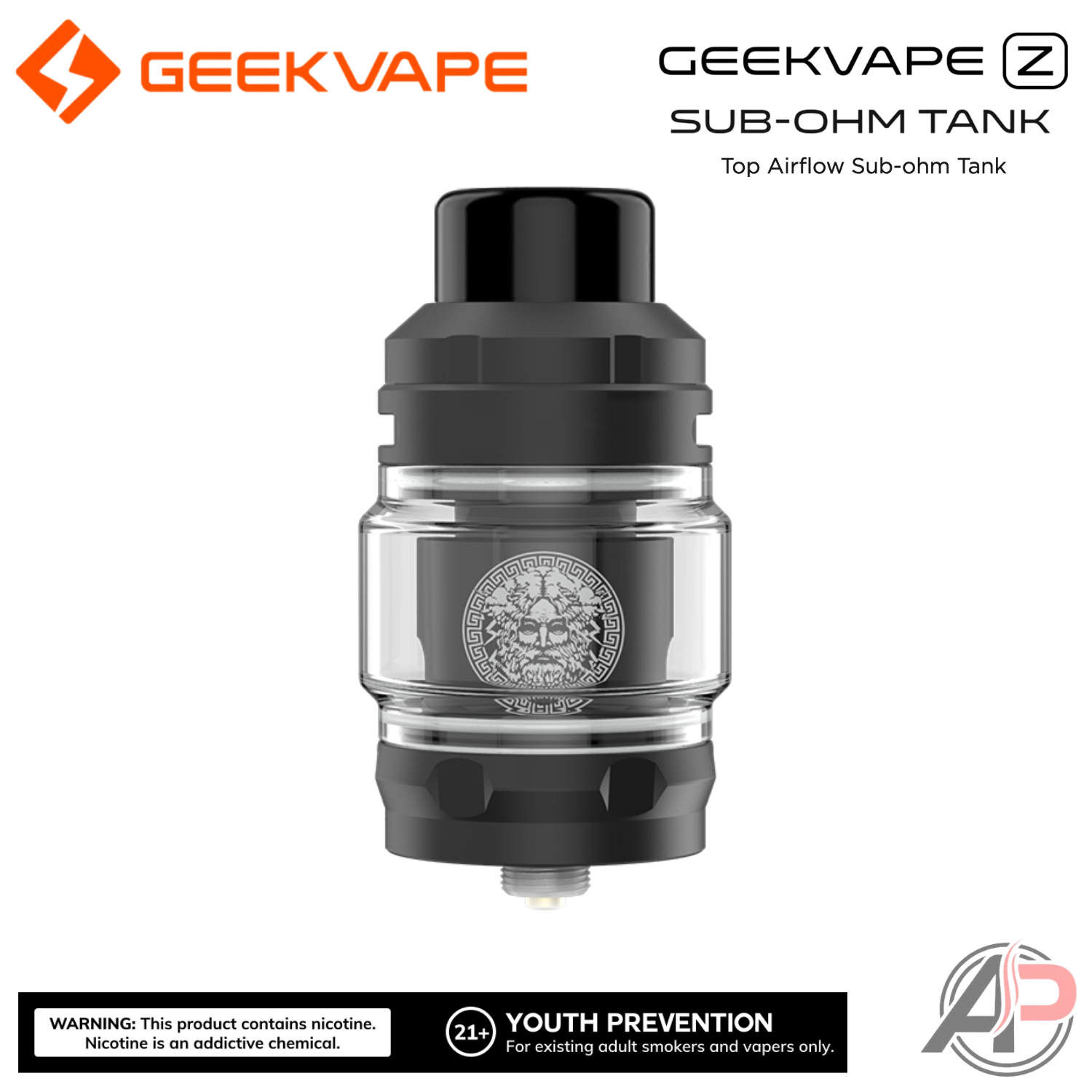 Geek Vape Z Zeus Subohm Tank Apvs Geek Vape Z Zeus Subohm Tank Apvs
