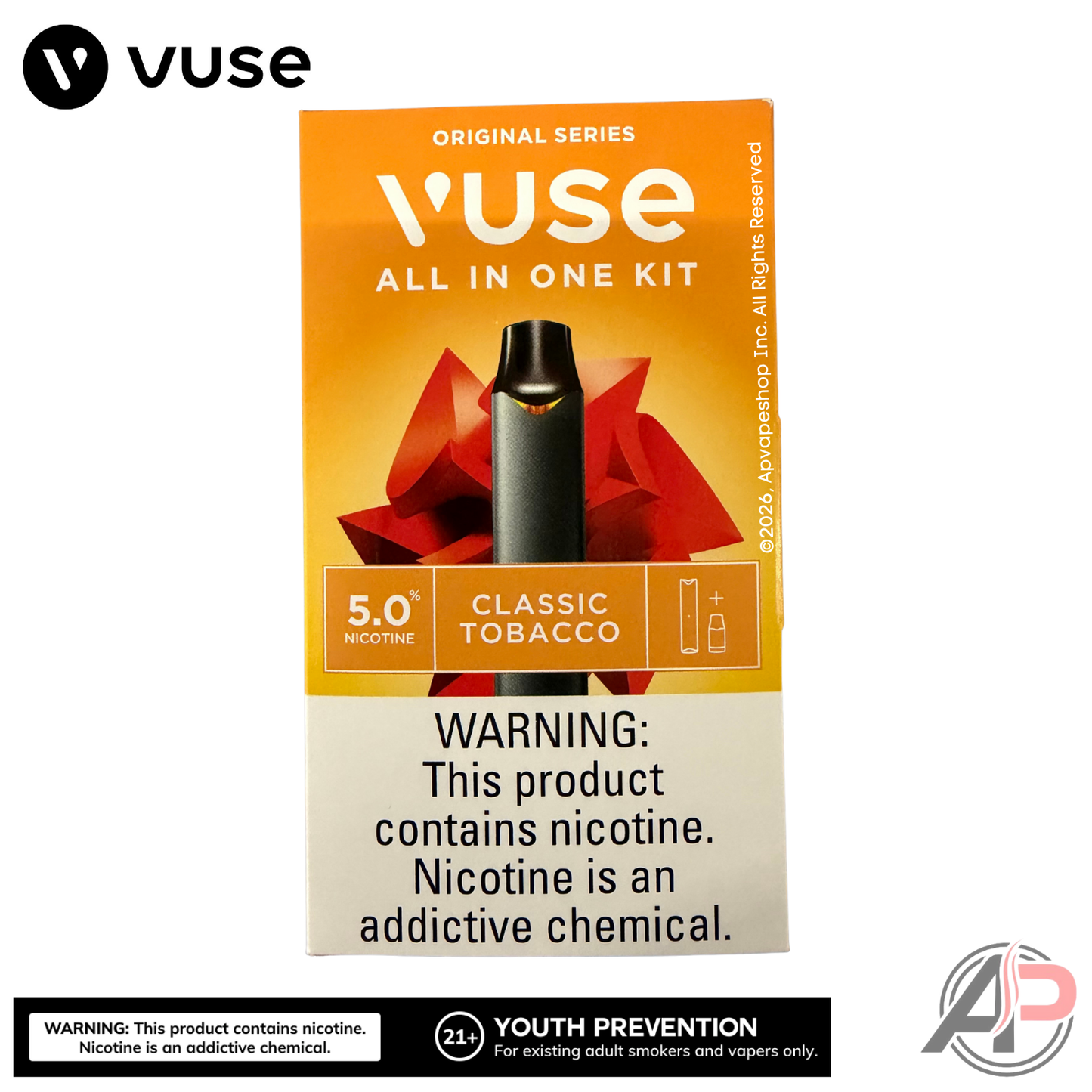 Vuse Alto Classic Tobacco 1 Pod Starter Kit