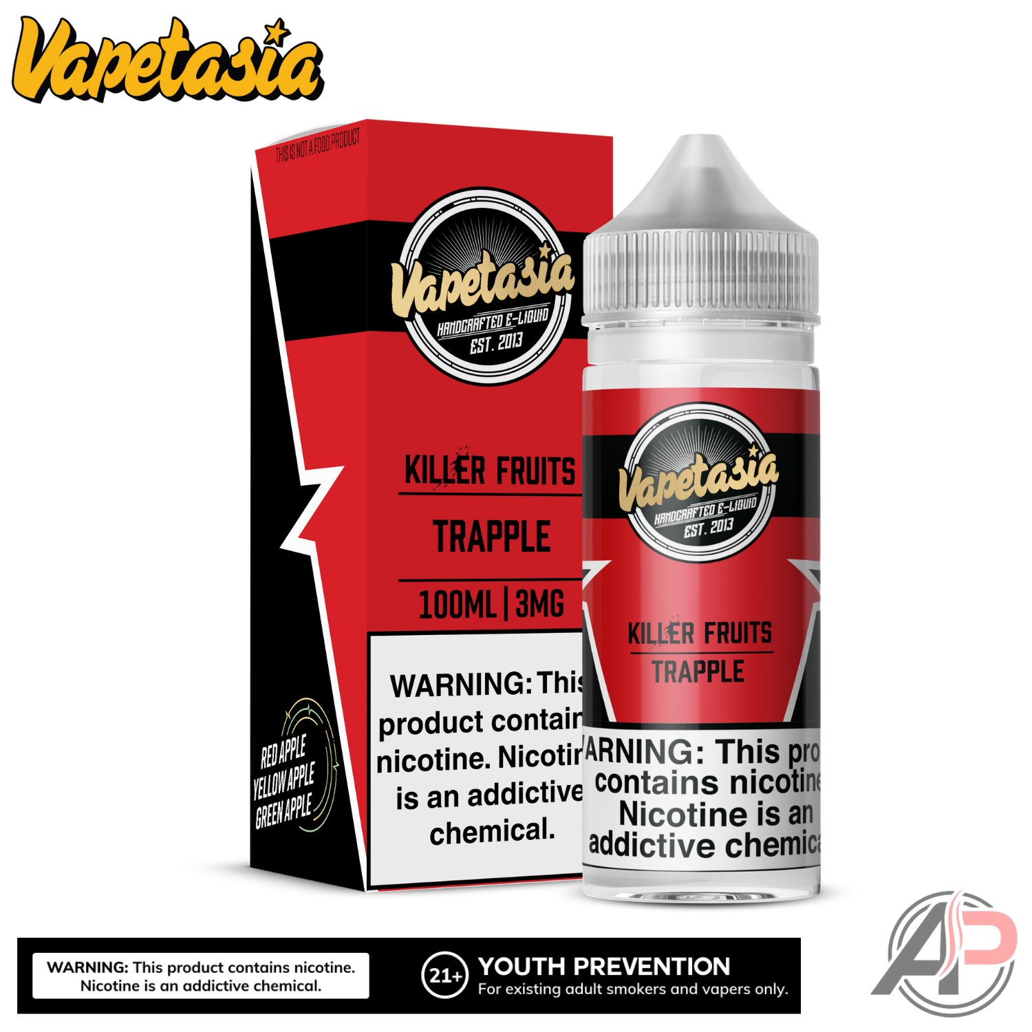 Vapetasia Killer Fruits Trapple 100mL E-Liquid