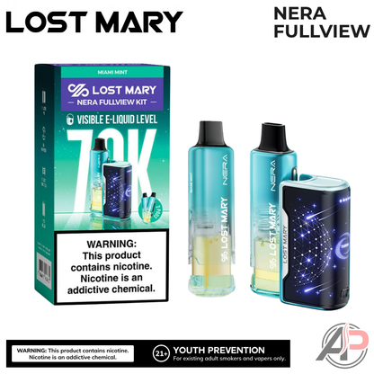 Lost Mary Nera Fullview 70k Puffs Disposable Vape Device Kit