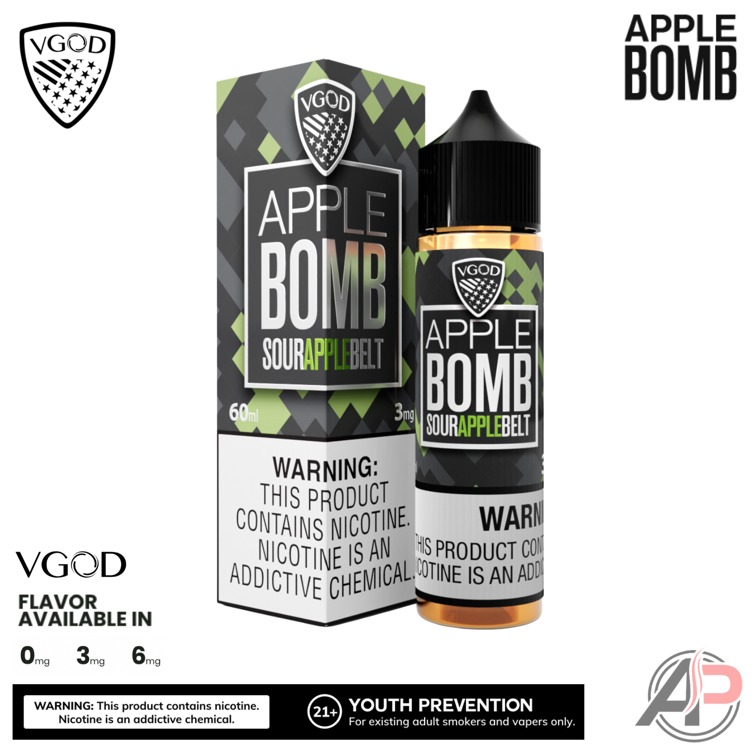 Vgod Apple Bomb E-Liquid 60mL