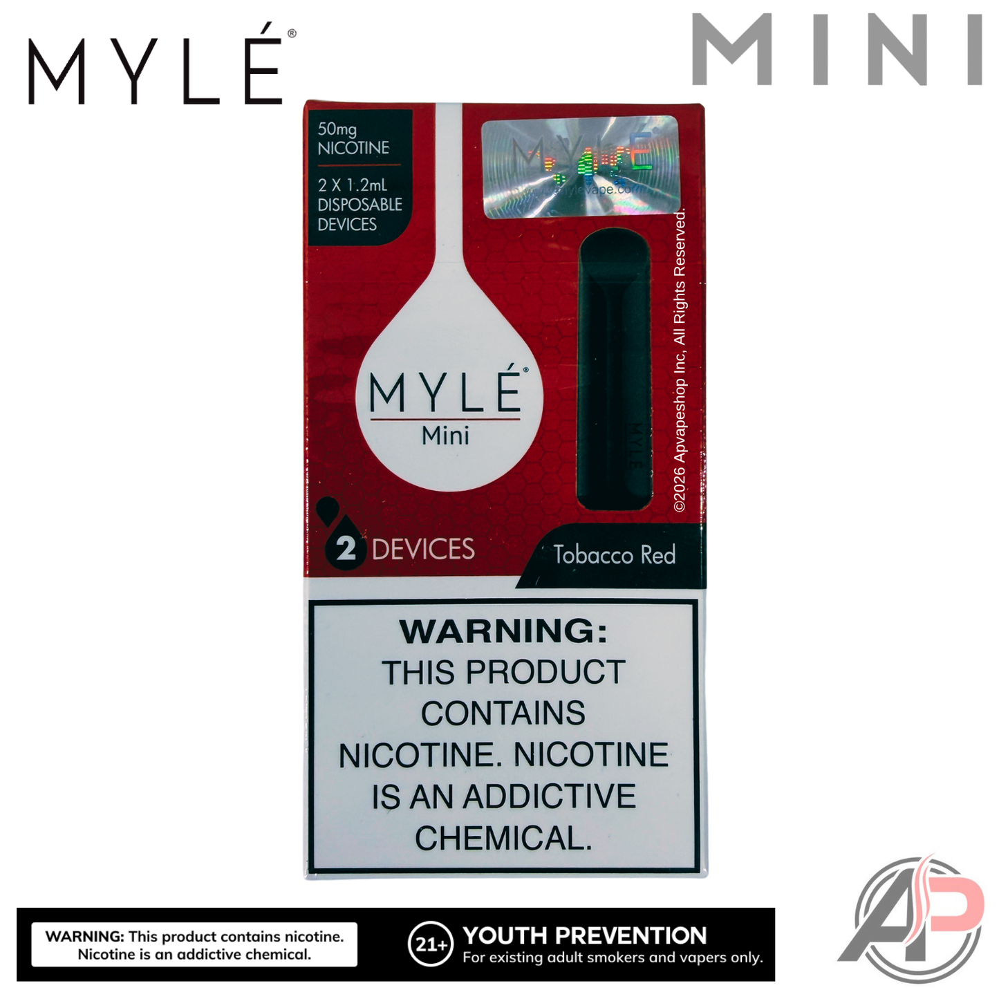 Myle Mini Disposable Vape Device