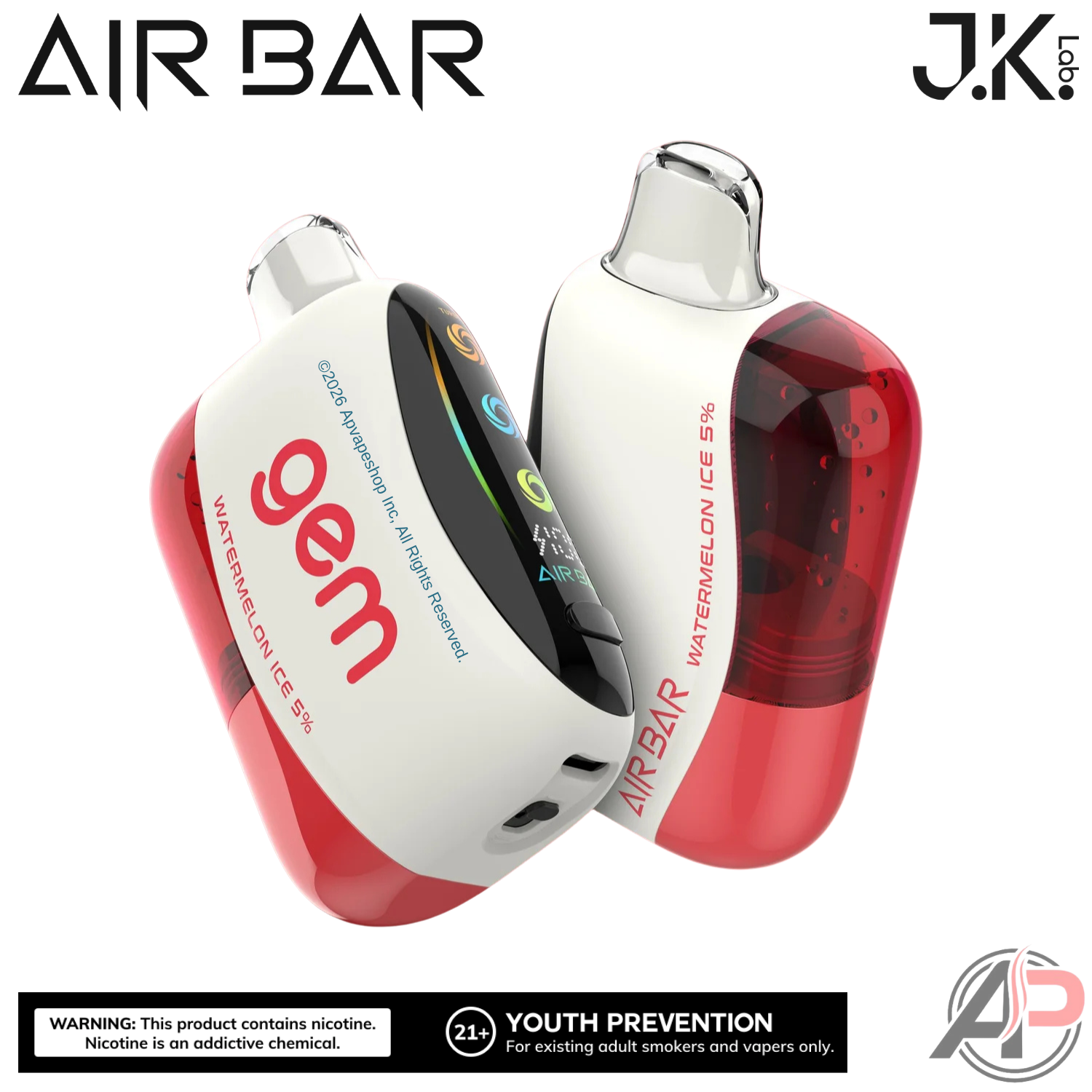 Air Bar Gem 50k Puffs Disposable Vape Device