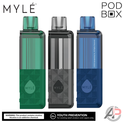 Myle Pod Box 35,000 Puffs Disposable Vape Device Kit