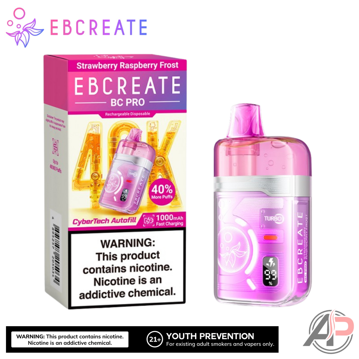 Ebcreate BC Pro 40000 Puffs Disposable Vape Device