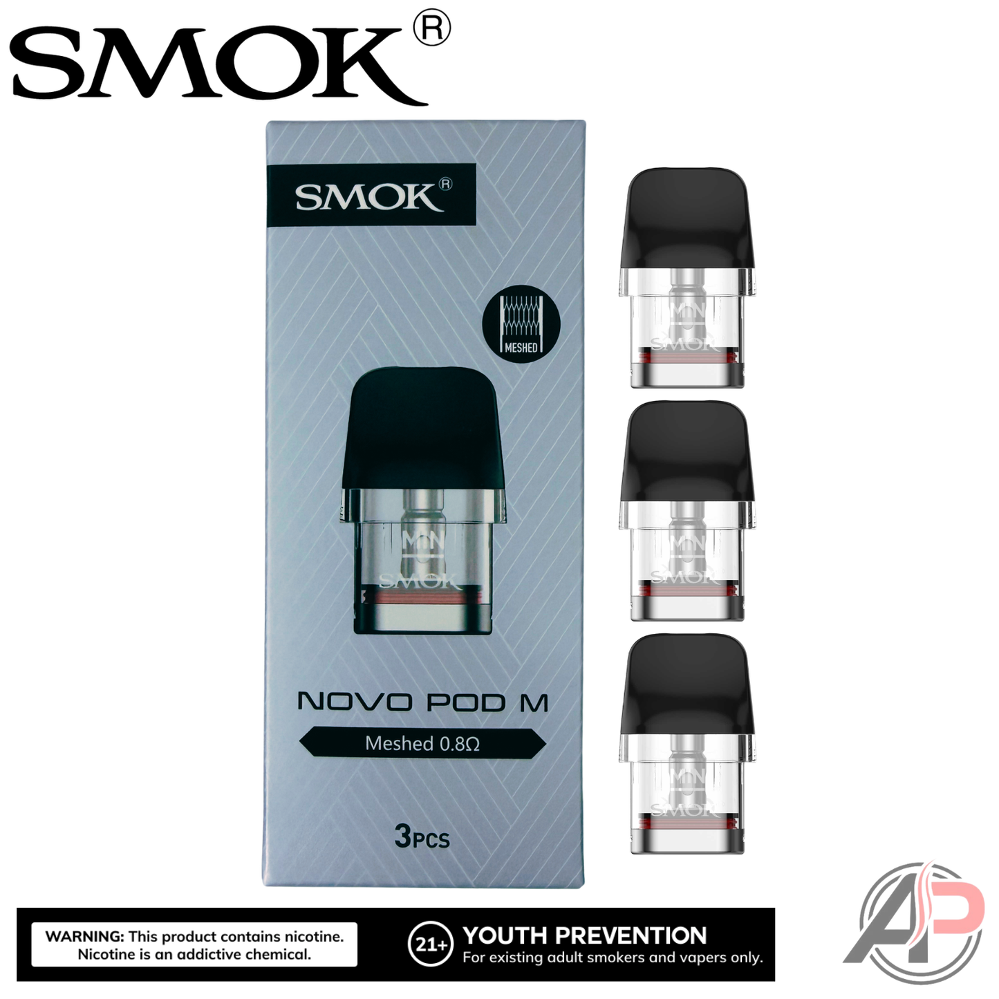 Smok Novo M Replacement Pods 3 Pack