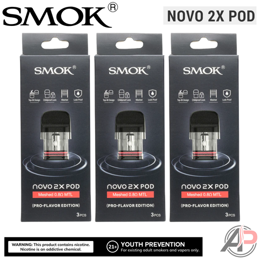 Smok Novo 2x Replacement Pods 3 Pack