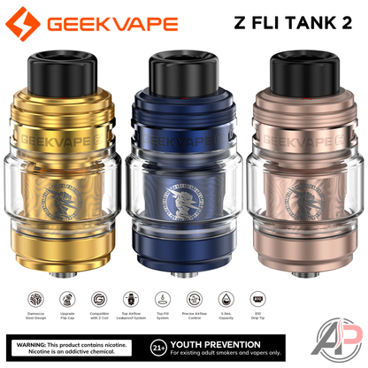 Geek Vape Z Zeus Fli 2 Tank Apvs Geek Vape Z Zeus Fli 2 Tank Apvs