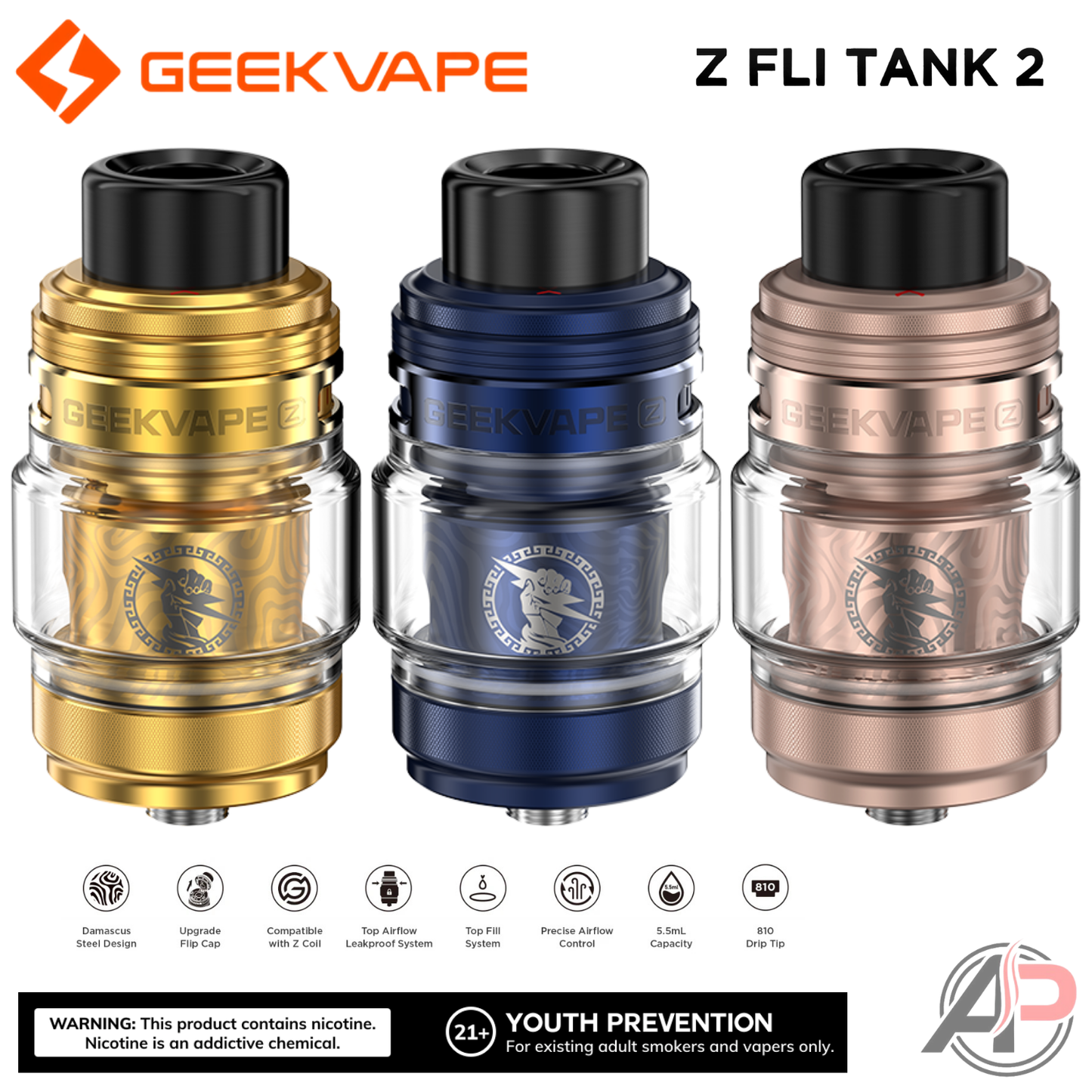 Geek Vape Z Zeus Fli 2 Tank