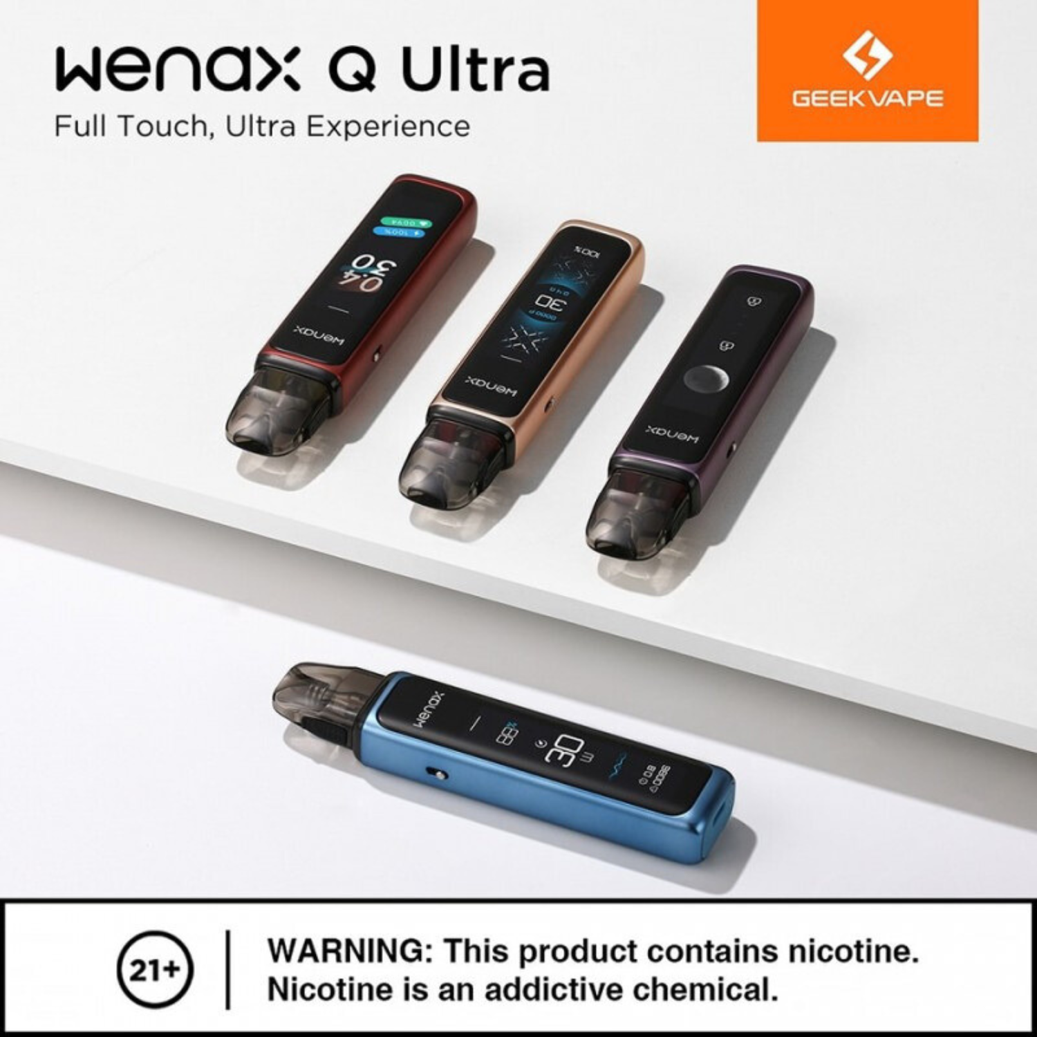 Geek Vape Wenax Q Ultra 30W Pod System Starter Kit Device
