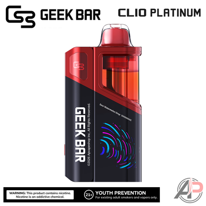 Geek Bar Clio Platinum 50,000 Puffs Disposable Vape Device Kit