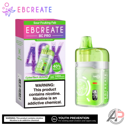 Ebcreate BC Pro 40000 Puffs Disposable Vape Device