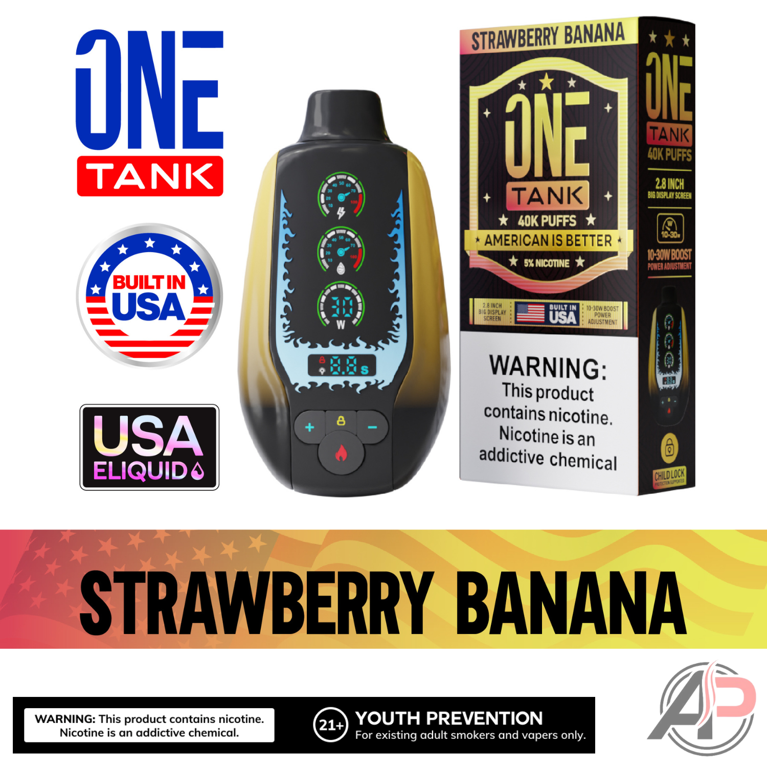 One Tank 40,000 Puffs Disposable Vape Device Apvs One Tank 40,000 Puffs Disposable Vape Device Apvs