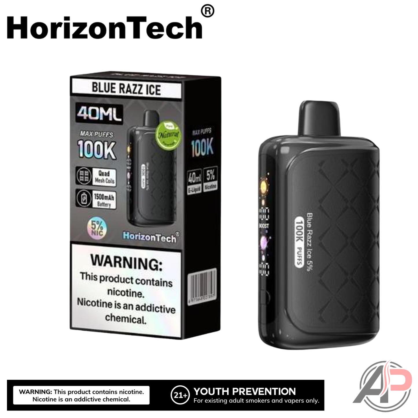 HorizonTech Max 100k Puffs Disposable Vape Device