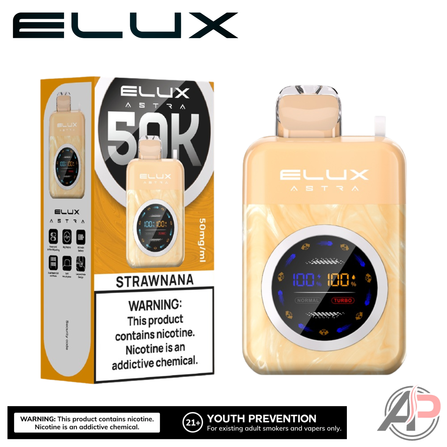 Elux Astra 50000 Puffs Disposable Vape Device