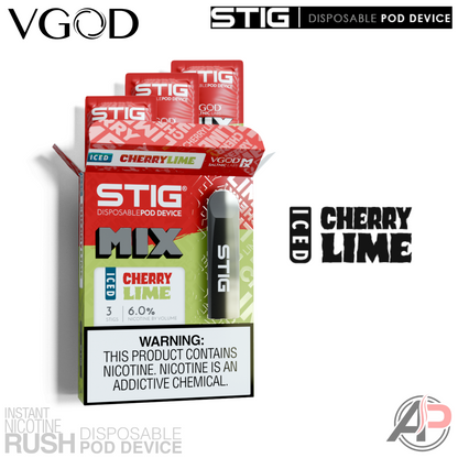 Vgod Stig Disposable Vape Device 3 Pack