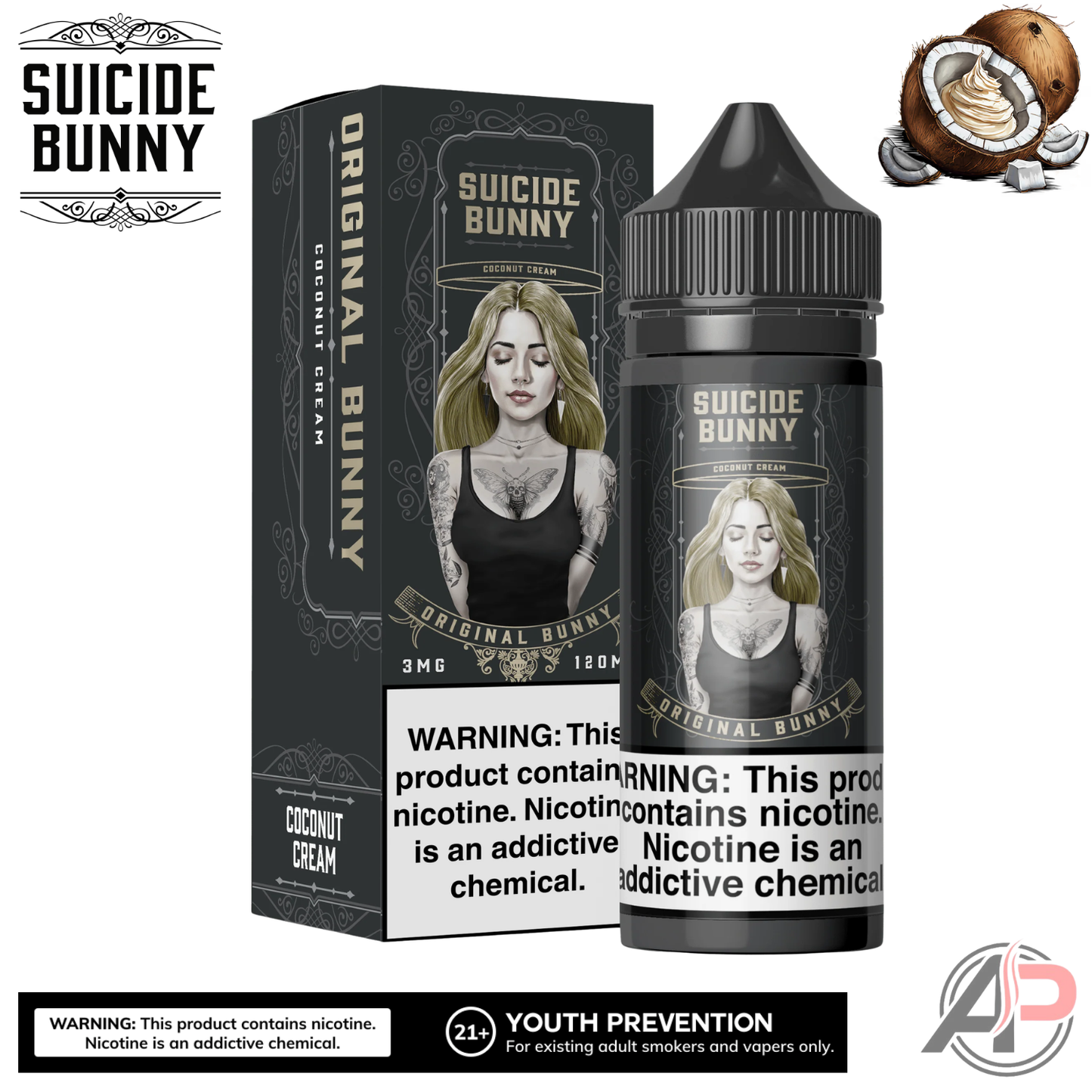 Suicide Bunny Original Bunny E-Liquid 120mL