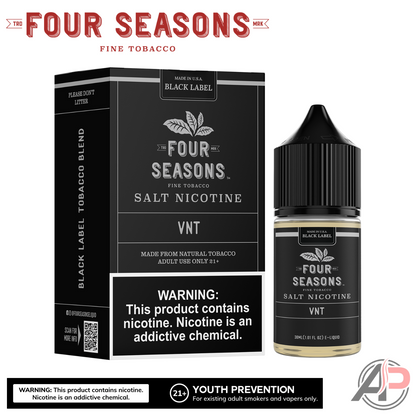 Four Seasons VNT Black Label E-Liquid 60mL