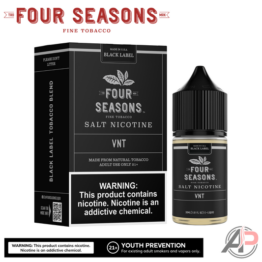 Four Seasons VNT Black Label E-Liquid 60mL