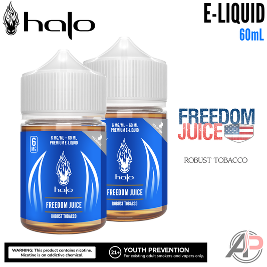 Halo Freedom Juice Tobacco E-Liquid 60mL