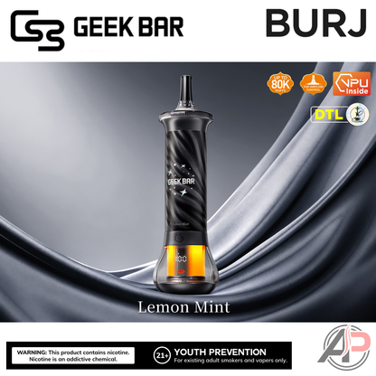 Geek Bar Burj 80K Puffs Hookah Disposable Vape Device