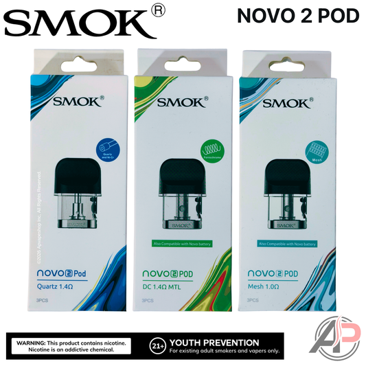 Smok Novo 2 Replacement Pods 3 Pack